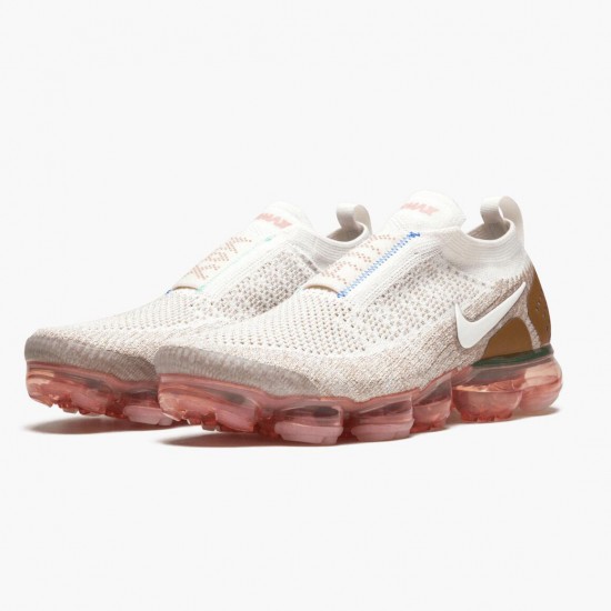 Nike WMNS Air VaporMax Moc 2 Sail Wheat AH7006 100 Sports Shoes