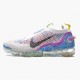 Nike WMNS Vapormax 2020 Pure Platinum Multicolor CJ6740 001 Sports Shoes