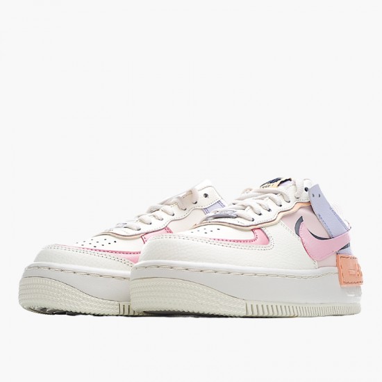 Nike Mens Air Force 1 Shadow Sail Pink Glaze CI0919-111 AF1 Sports Shoes