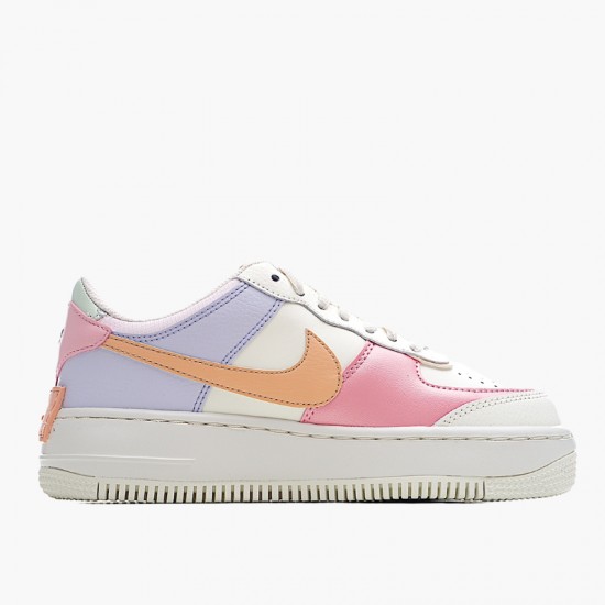 Nike Mens Air Force 1 Shadow Sail Pink Glaze CI0919-111 AF1 Sports Shoes