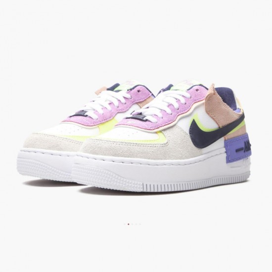 Nike WMNS Air Force 1 Low Shadow Photon Dust Crimson Tint Sports Shoes CI0919 101