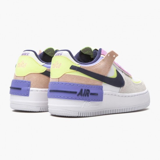 Nike WMNS Air Force 1 Low Shadow Photon Dust Crimson Tint Sports Shoes CI0919 101