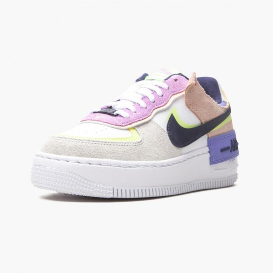 Nike WMNS Air Force 1 Low Shadow Photon Dust Crimson Tint Sports Shoes CI0919 101