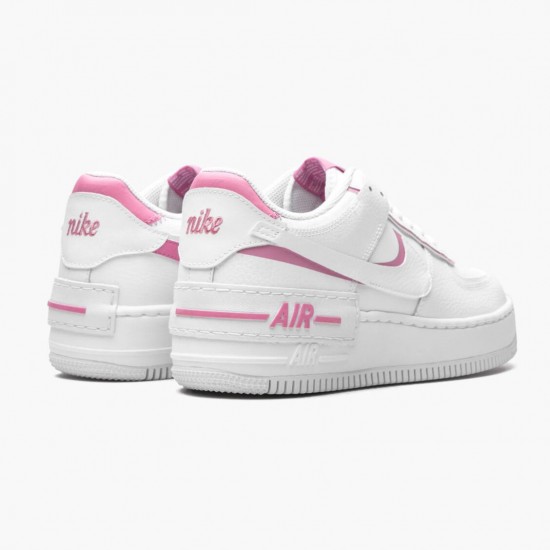 Nike WMNS Air Force 1 Low Shadow White/Magic Flamingo Sports Shoes CI0919-102