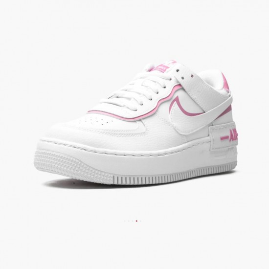 Nike WMNS Air Force 1 Low Shadow White/Magic Flamingo Sports Shoes CI0919-102