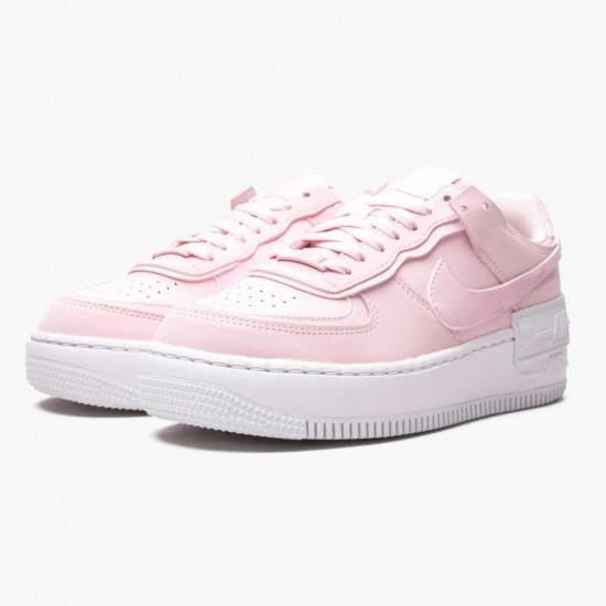 Nike WMNS Air Force 1 Shadow Pink Foam Sports Shoes CV3020-600