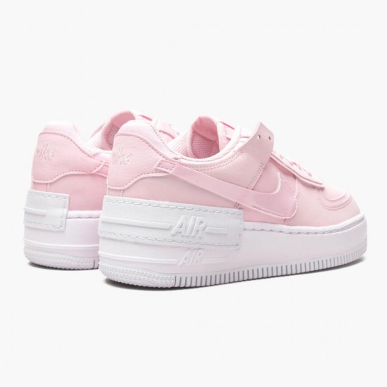 Nike WMNS Air Force 1 Shadow Pink Foam Sports Shoes CV3020-600