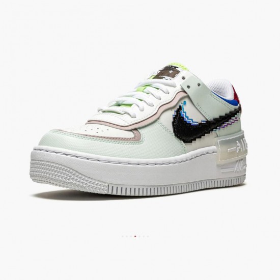 Nike WMNS Air Force 1 Shadow SE Pixel Swoosh Sports Shoes CV8480-300