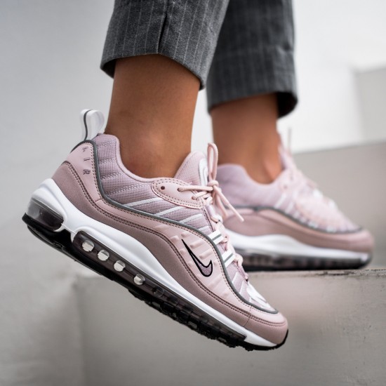 Nike WMNS Air Max 98 Barely Rose AH6799 600 Sports Shoes