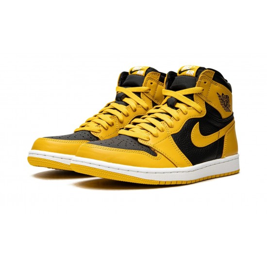 Mens Nike Air Jordan 1 High OG Pollen 555088-701 Shoes